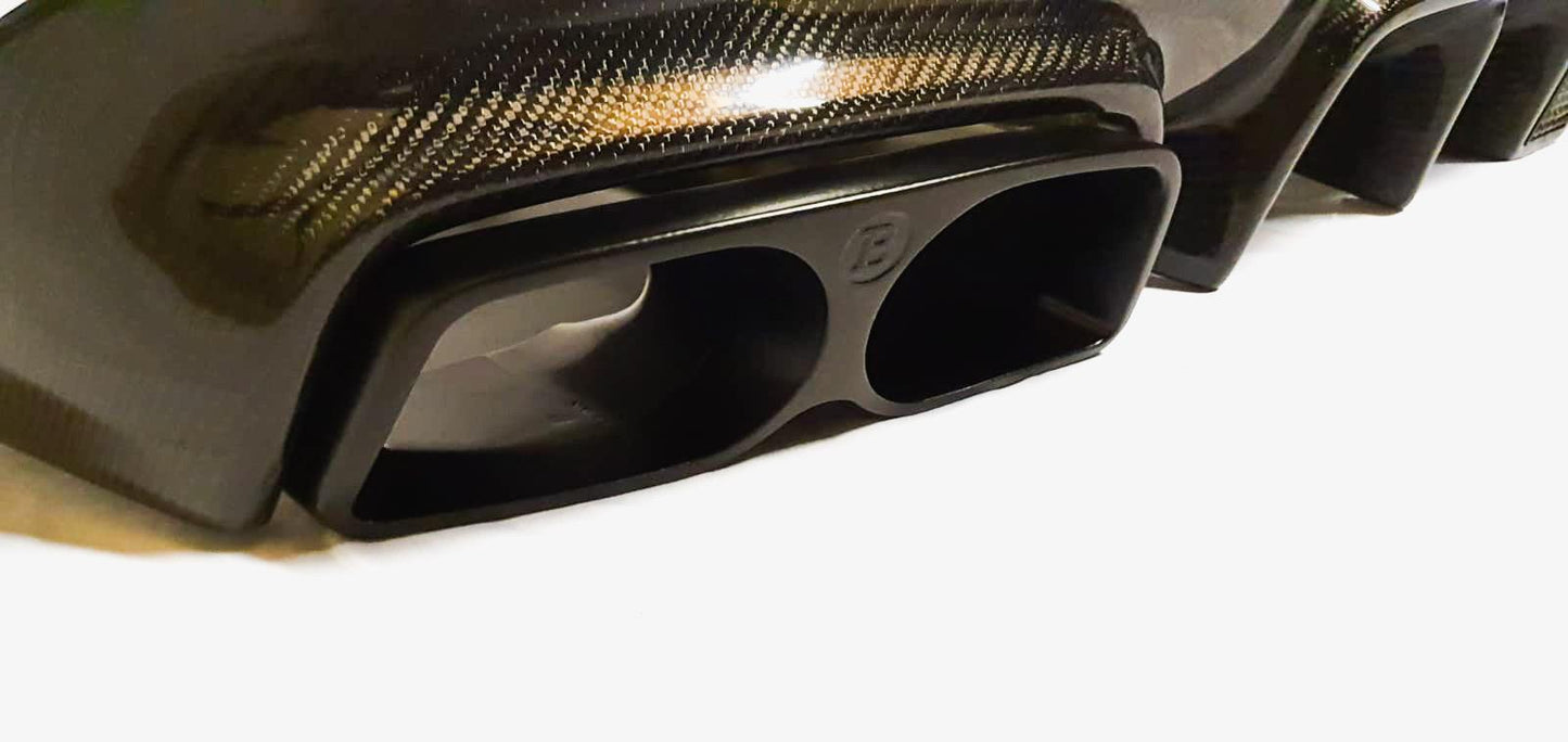 Mercedes Brbs Exhaust Tips