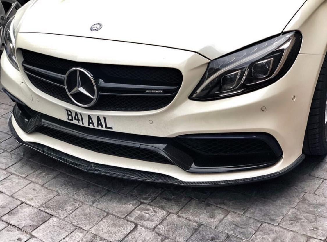 Mercedes C63 E1 Front Splitter (2015+)