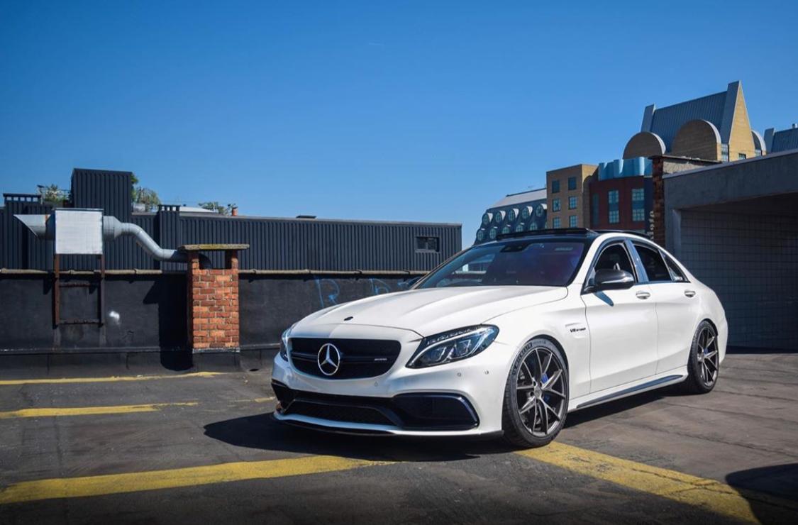 Mercedes C63 E1 Front Splitter (2015+)