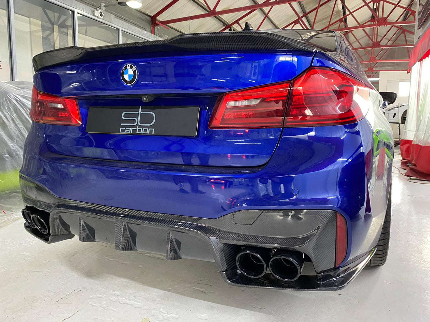 M5 F90 3D Rear Diffuser