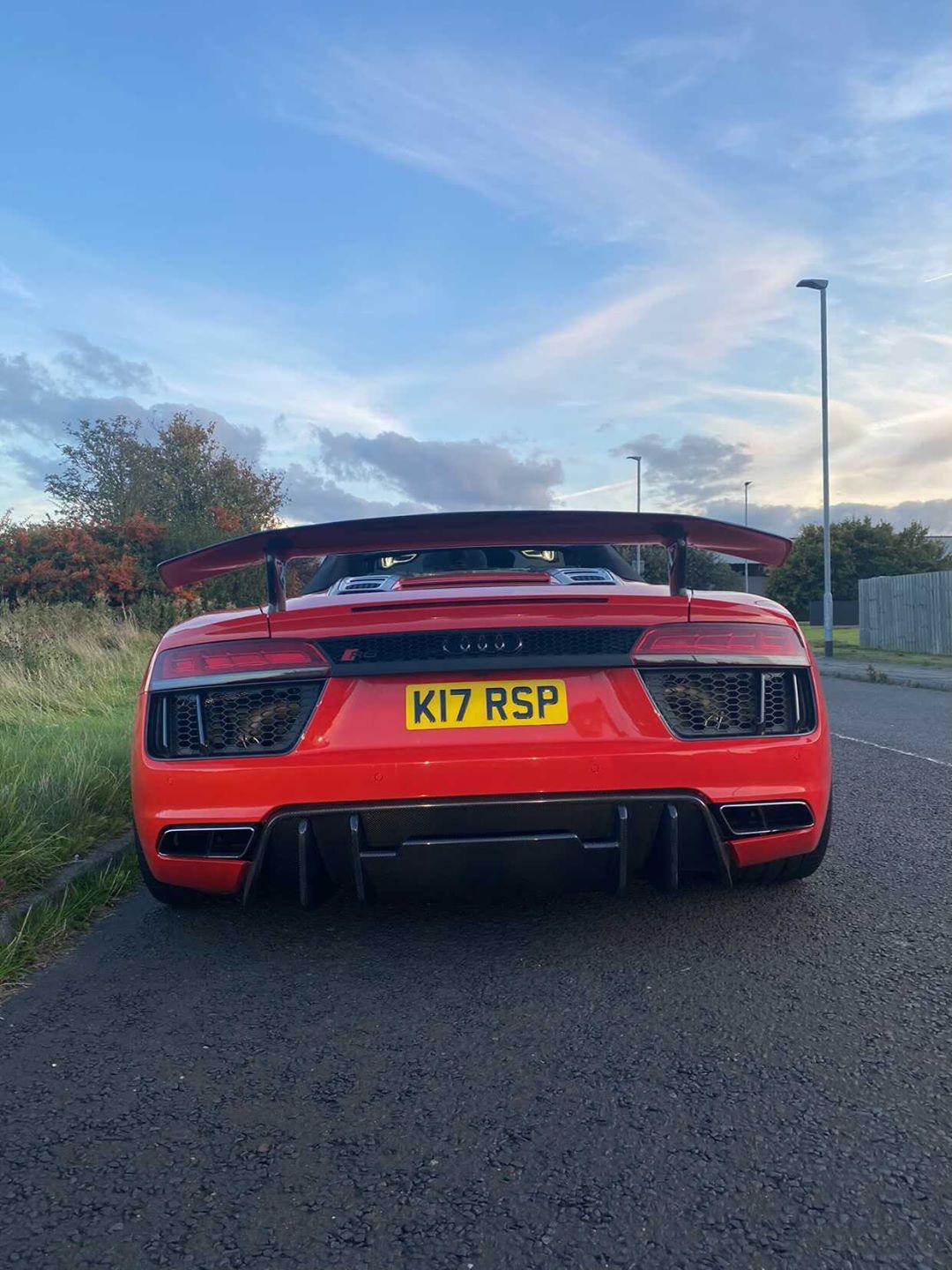 Audi R8 DTM Rear Wing (2016+) Dry Carbon